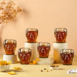 Old Monk Face Glasses 300 ML