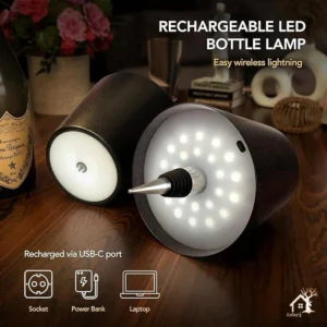 Rechargeable LED Bottle Lamp